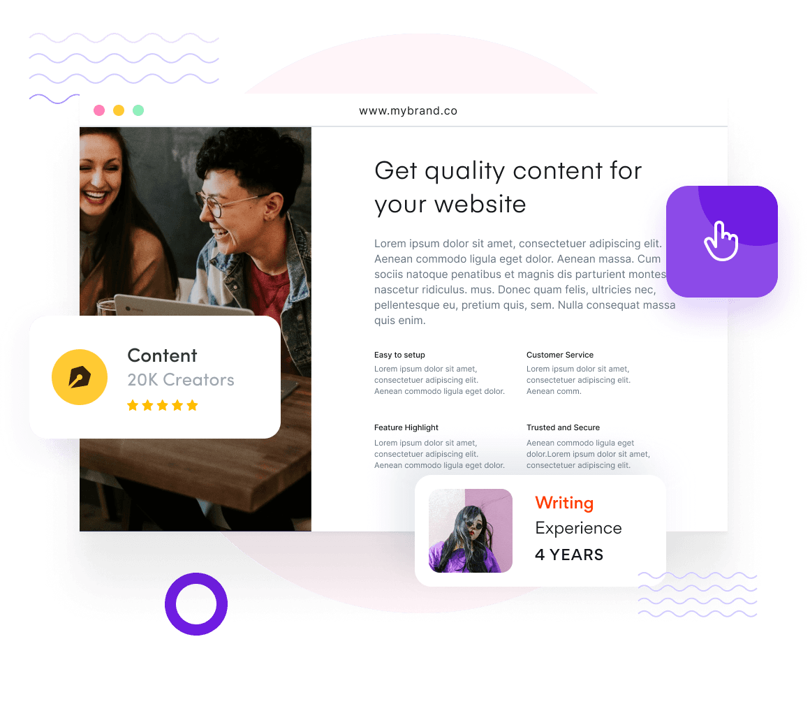 project writers websites