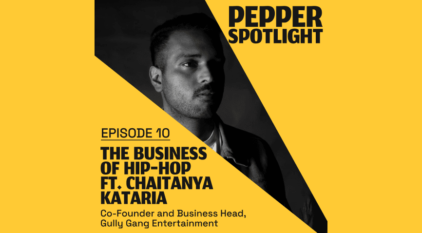Chaitanya Kataria on Pepper Spotlight